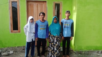 Penuh Syukur, Warga Kp. Kedung Sukabudi Ucapkan Terima Kasih Kepada Baznas Kabupaten Bekasi atas Bantuan Pembangunan Rumah