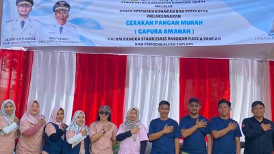 DKPP Bandung Barat Gelar Gerakan Pangan Murah AMANAH Sesuai Amanat Undang-Undang No.18 Tahun 2012