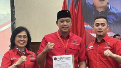 Tri Adhianto Terpilih Kembali Ketua DPC PDI Perjuangan Kota Bekasi