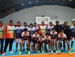 Buka Pertandingan Voli Antar SMP Negeri se-Kota Bekasi, Tri Adhianto Fokuskan Cari Bibit Atlet Voli Untuk Kota Bekasi