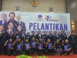 12 Pengurus DPC Nasdem Kota Bekasi Kini Resmi Dikukuhkan Siapkan Kader Terbaik untuk Pileg 2030