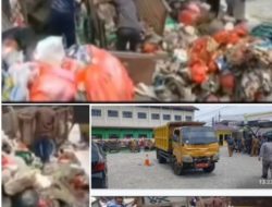 Kantor Kelurahan Kebalen Dipenuhi Tumpukan Sampah, Aksi Protes Akibat TPST Kebalen Ditutup Tanpa Solusi