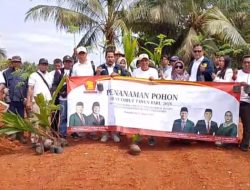 Awal Tahun 2026, DPC Partai Gerindra Pangandaran Lakukan Penanaman Seribu Pohon Wujud Lestarikan Lingkungan