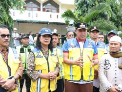 Bersinergi Bersama Menyiapkan Langkah Penanganan Terpadu Walikota Bekasi Bersama Wamen PU Tinjau Lokasi Banjir