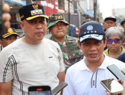 Menteri LH dan Wali Kota Bekasi Lakukan Korve di Sepanjang Jalan Juanda – Pasar Baru