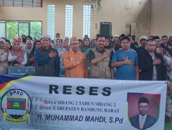 H. Muhammad Mahdi Ketua DPRD Bandung Barat Gelar Reses di Kecamatan Saguling: 2027 Seluruh Jalan Kabupaten Harus Layak Digunakan   