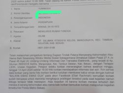Korban Rentenir Modus Beli Emas Lapor Polisi atas Pencemaran Nama Baiknya di Medsos