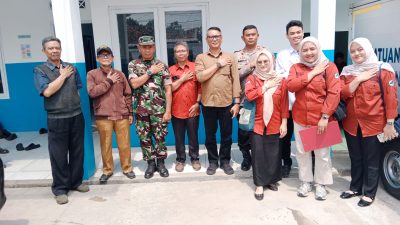 Dinkes,Kapolsek dan Danramil Batujajar Bandung Barat Lakukan Inspeksi ke SPPG Pangauban 2