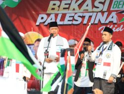 Aksi Solidaritas untuk Palestina, Wali Kota Bekasi :Harus Diiringi Aksi Nyata dan Terukur