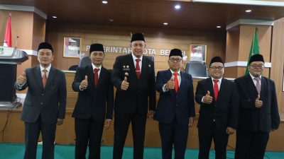 Wali Kota Bekasi Lantik Pengurus Baznas Kota Bekasi, H. Sudarsono Pimpin Periode 2026–2031