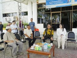 Wagub Tinjau Kantor Bupati Bulungan Pasca Kebakaran, Sampaikan Keprihatinan