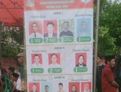 Warga Antusias Saksikan Pesta Demokrasi Tingkat Desa Pemilihan Anggota BPD di Sukaringin