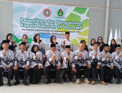 Tujuh  Kepsek TK dan SMP PGRI Bandung Barat Resmi Dikukuhkan Langsung oleh YPLP PGRI Pusat