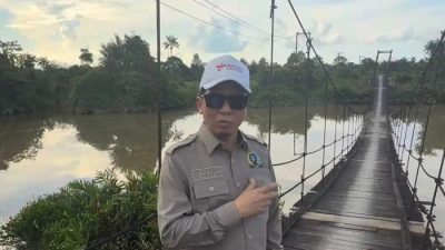 Ketua DPRD Kaltara Minta Pemprov Segera Lakukan Perbaikan Jembatan Tanjung Buka SP.7