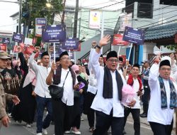 Kemeriahan Tahun Baru Islam, Wali Kota dan Wakil Wali Kota Bekasi Hadiri Pawai Malam 1 Muharram 1448 H
