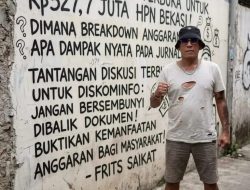 Frits Saikat Tantang Diskominfostandi Kota Bekasi Buka Bukaan Data Penggunaan Anggaran 327 Juta di HPN Bekasi Raya
