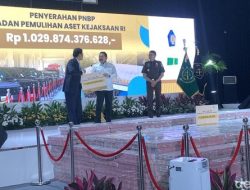 Jaksa Agung Serahkan 1,029 Triliun ke Negara, Hasil Lelang Badan Pemulihan Aset Termasuk Aset Hasil Korupsi  