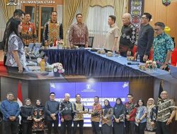 Pansus DPRD Kaltara Hadiri Rapat Harmonisasi Ranperda di Kantor Wilayah Kemenhum Kaltim