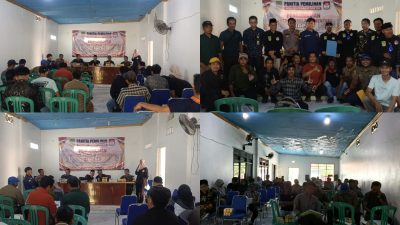 Kecamatan Sukawangi Gelar Kegiatan Monitoring Rapat Pengumuman DPS Desa Sukaringin