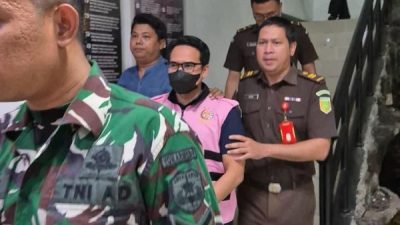 Mantan Dirus Perumda Tirta Bhagasasi AEZ, Akhirnya Ditahan Kejari Kab Bekasi Setelah Mangkir 11 Hari 