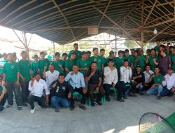 Ratusan Pemuda Sukaringin Deklarasikan Dukungan untuk Bacalon Kades MD
