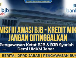 Komisi III DPRD Jabar Perketat Pengawasan BJB dan BJB Syariah, Faisyal: Jangan Sampai Kredit Mikro Ditinggalkan