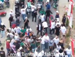 Pendukung Bacalon Kades Sukaringin MD dan Royadi Bentrok dan Adu Fisik, Usai Penetapan dan Pengundian Nomor Urut Bacalon Kades